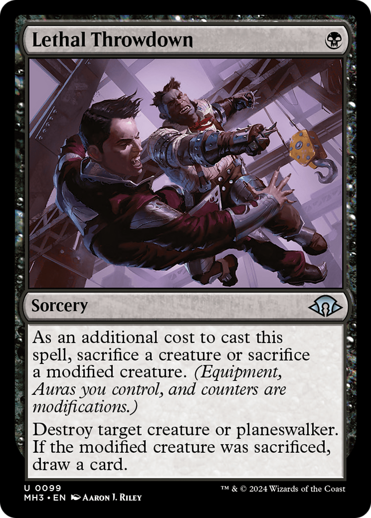 Lethal Throwdown [Modern Horizons 3] - Destination Retro