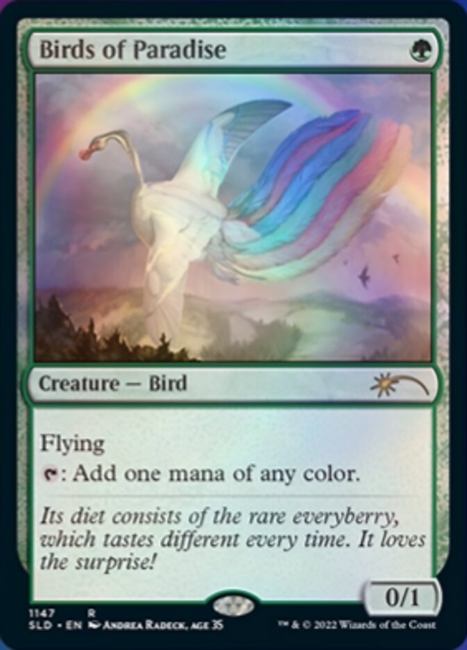 Birds of Paradise (1147) [Secret Lair Drop Series] - Destination Retro