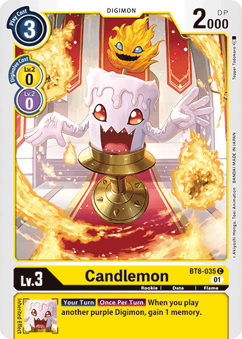 Candlemon [BT8-035] [New Awakening] - Destination Retro