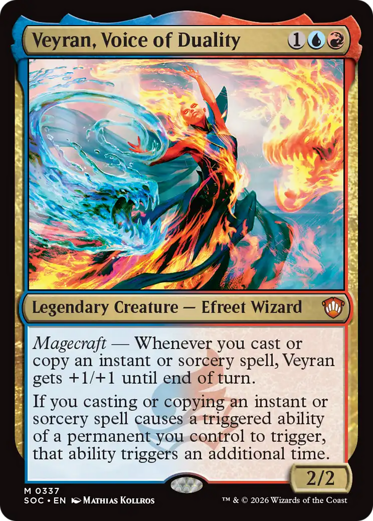 Veyran, Voice of Duality [Secrets of Strixhaven Commander] - Destination Retro