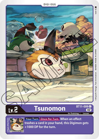 Tsunomon [BT11-006] [Dimensional Phase] - Destination Retro