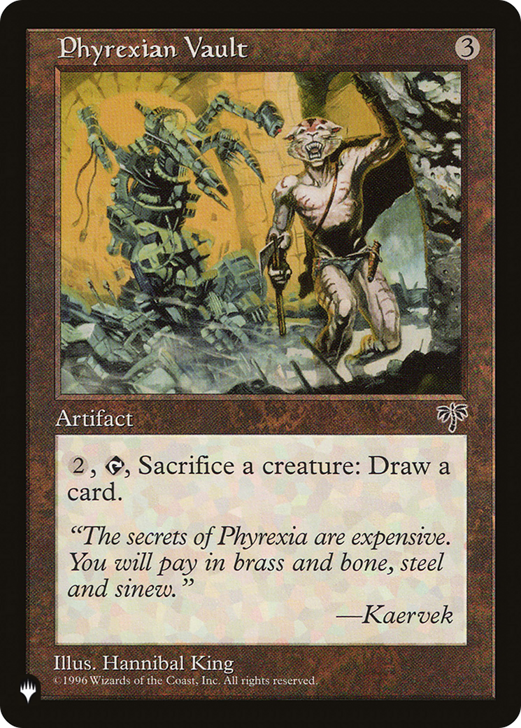 Phyrexian Vault [The List] - Destination Retro