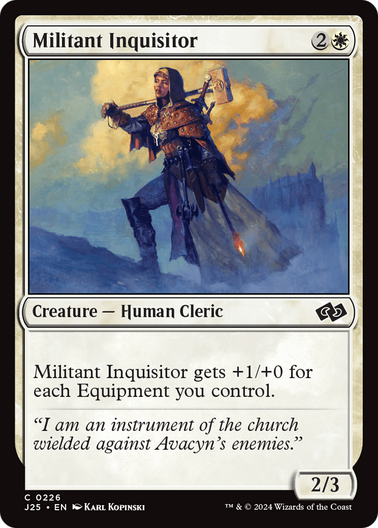 Militant Inquisitor [Foundations Jumpstart] - Destination Retro