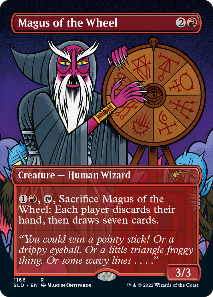 Magus of the Wheel (Borderless) [Secret Lair Drop Series] - Destination Retro