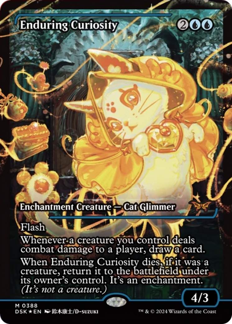 Enduring Curiosity (Japan Showcase) [Duskmourn: House of Horror] - Destination Retro