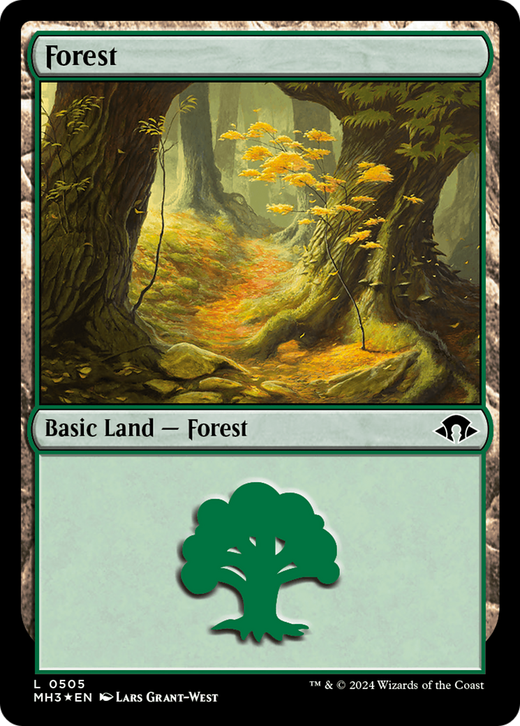 Forest (0505) (Ripple Foil) [Modern Horizons 3] - Destination Retro