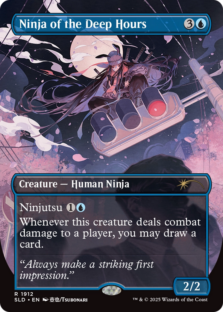 Ninja of the Deep Hours (Rainbow Foil) [Secret Lair Drop Series] - Destination Retro