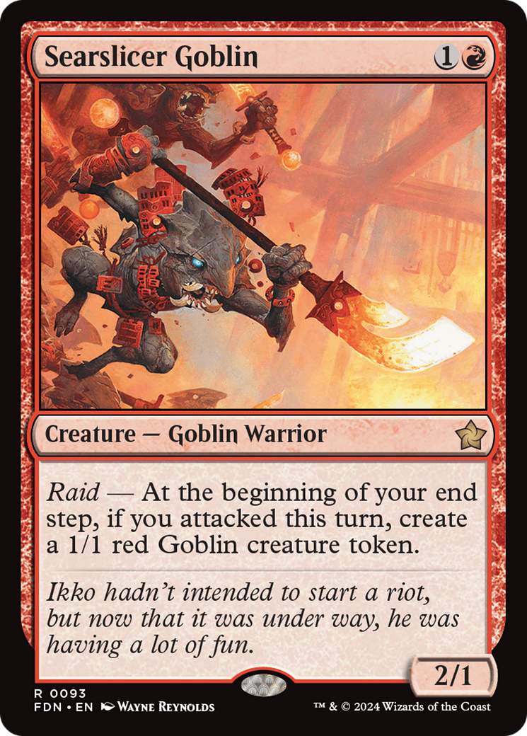 Searslicer Goblin [Foundations] - Destination Retro