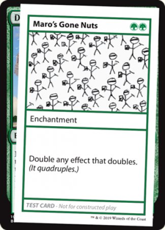 Maro's Gone Nuts (2021 Edition) [Mystery Booster Playtest Cards] - Destination Retro