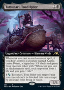 Tatsunari, Toad Rider (Extended Art) [Kamigawa: Neon Dynasty] - Destination Retro
