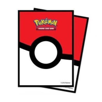 Ultra Pro Pokémon Deck Protector Sleeves - Standard Size - 65ct - Pokéball 2025 - Destination Retro