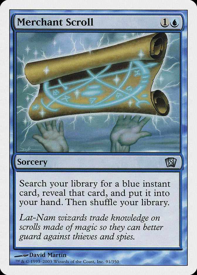 Merchant Scroll (8th Edition) [Oversize Cards] - Destination Retro