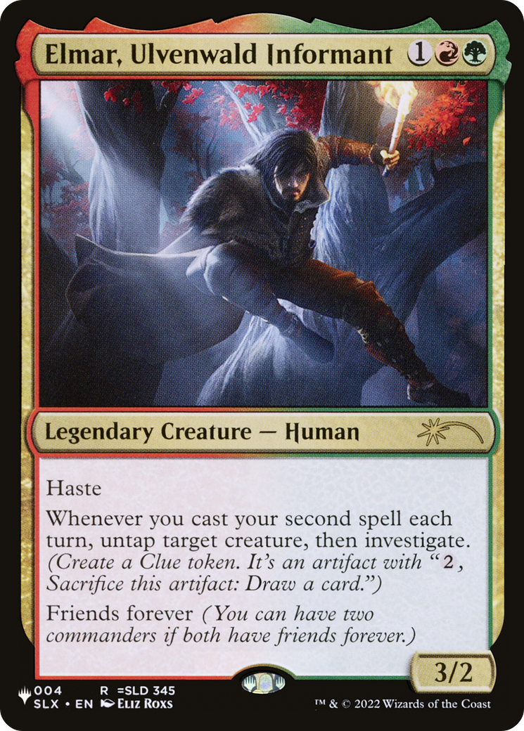 Elmar, Ulvenwald Informant [The List] - Destination Retro