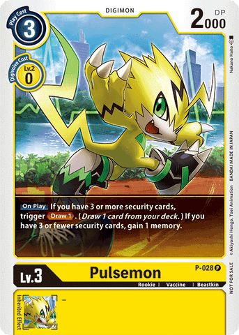 Pulsemon [P-028] [Promotional Cards] - Destination Retro
