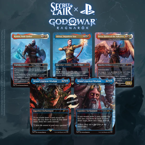 Secret Lair Drop Series - Secret Lair x God of War: Norse - Destination Retro