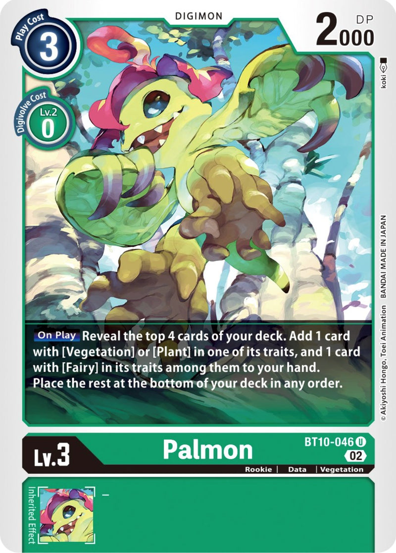 Palmon [BT10-046] [Xros Encounter] - Destination Retro