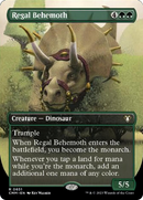 Regal Behemoth (Borderless Alternate Art) [Commander Masters] - Destination Retro