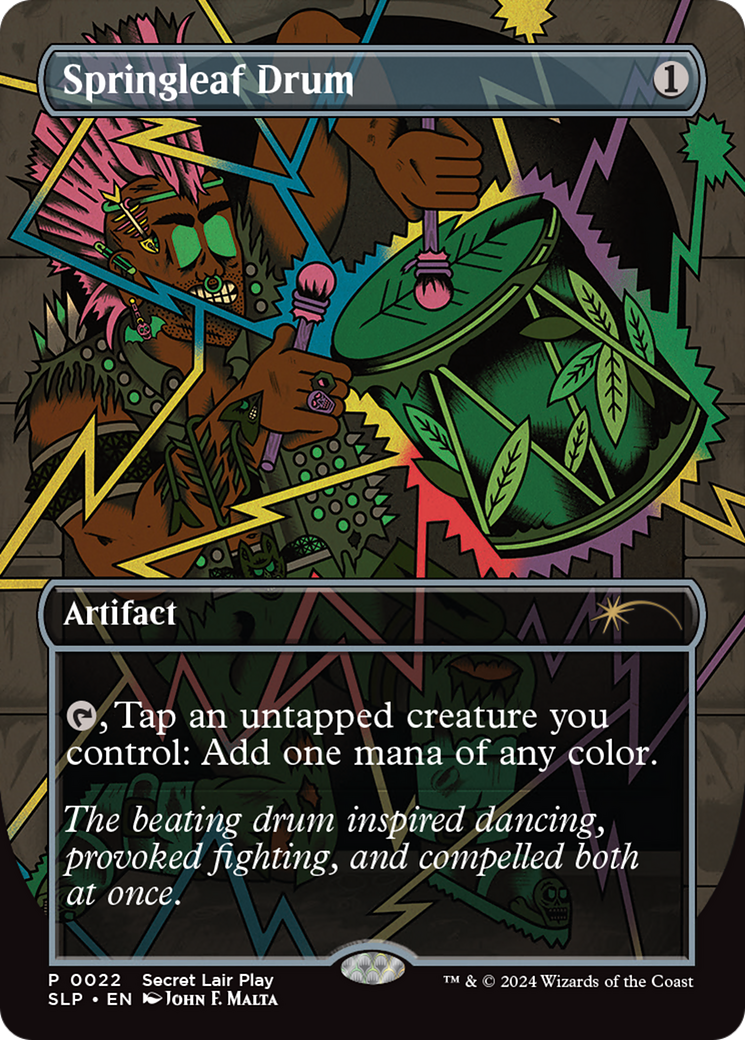 Springleaf Drum [Secret Lair Showdown] - Destination Retro