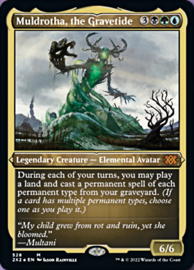 Muldrotha, the Gravetide (Foil Etched) [Double Masters 2022] - Destination Retro