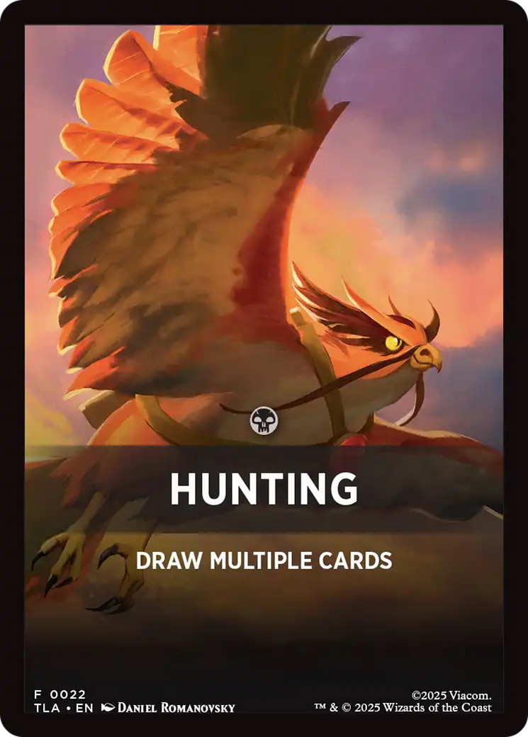 Hunting Theme Card [Avatar: The Last Airbender Tokens] - Destination Retro