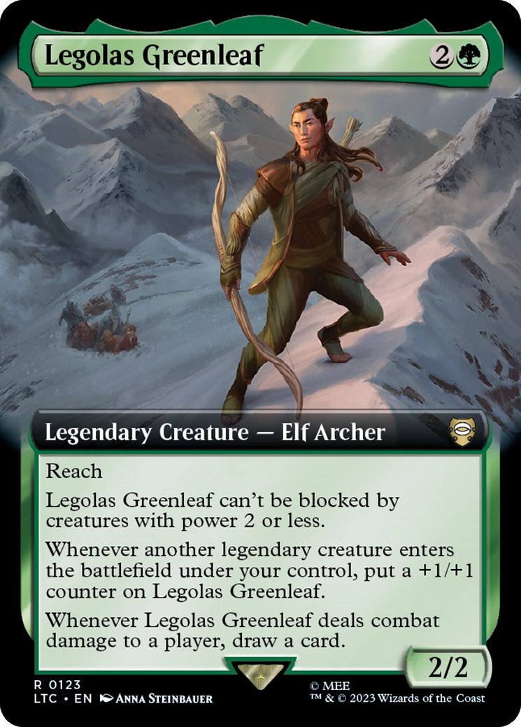 Legolas Greenleaf (Extended Art) [The Lord of the Rings: Tales of Middle-Earth Commander] - Destination Retro