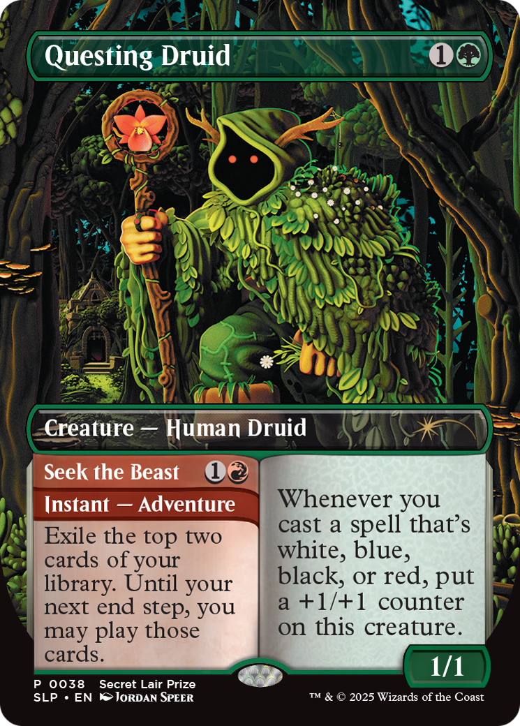 Questing Druid [Secret Lair Showdown] - Destination Retro