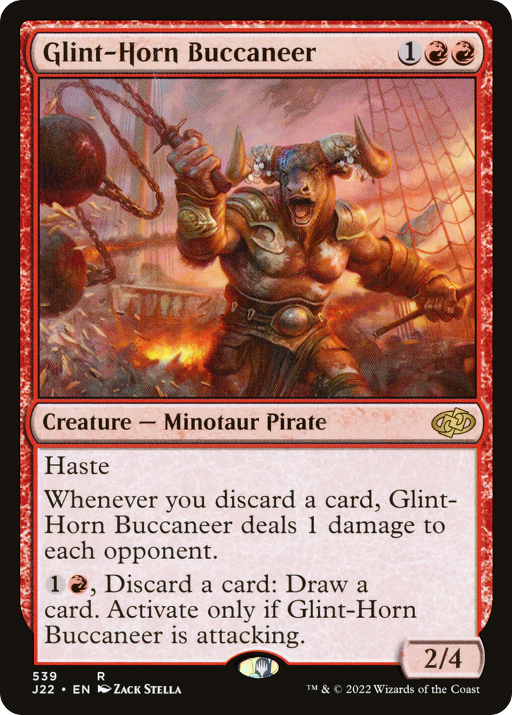 Glint-Horn Buccaneer [Jumpstart 2022] - Destination Retro