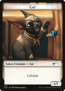 Cat (27) // Cat (28) Double-Sided Token [Secret Lair Drop Series] - Destination Retro