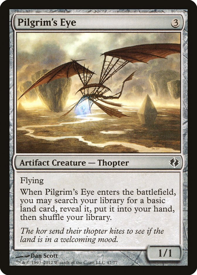 Pilgrim's Eye [Duel Decks: Venser vs. Koth] - Destination Retro