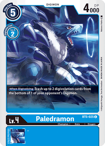PaleDramon [BT5-025] [Battle of Omni] - Destination Retro