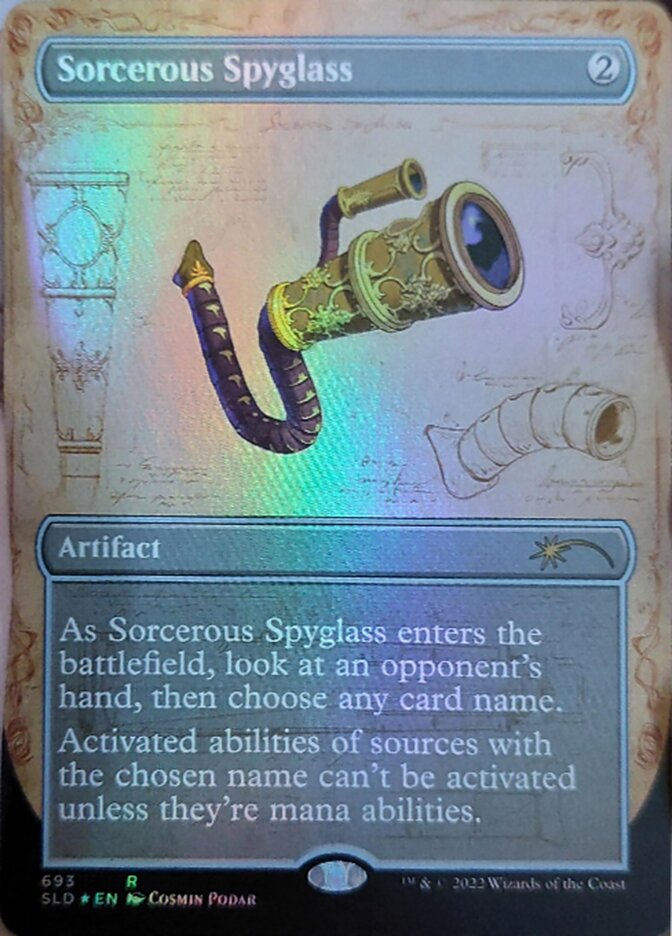 Sorcerous Spyglass (Blueprint) [Secret Lair Drop Promos] - Destination Retro