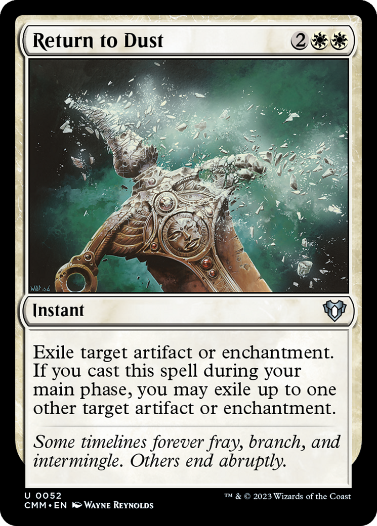 Return to Dust [Commander Masters] - Destination Retro