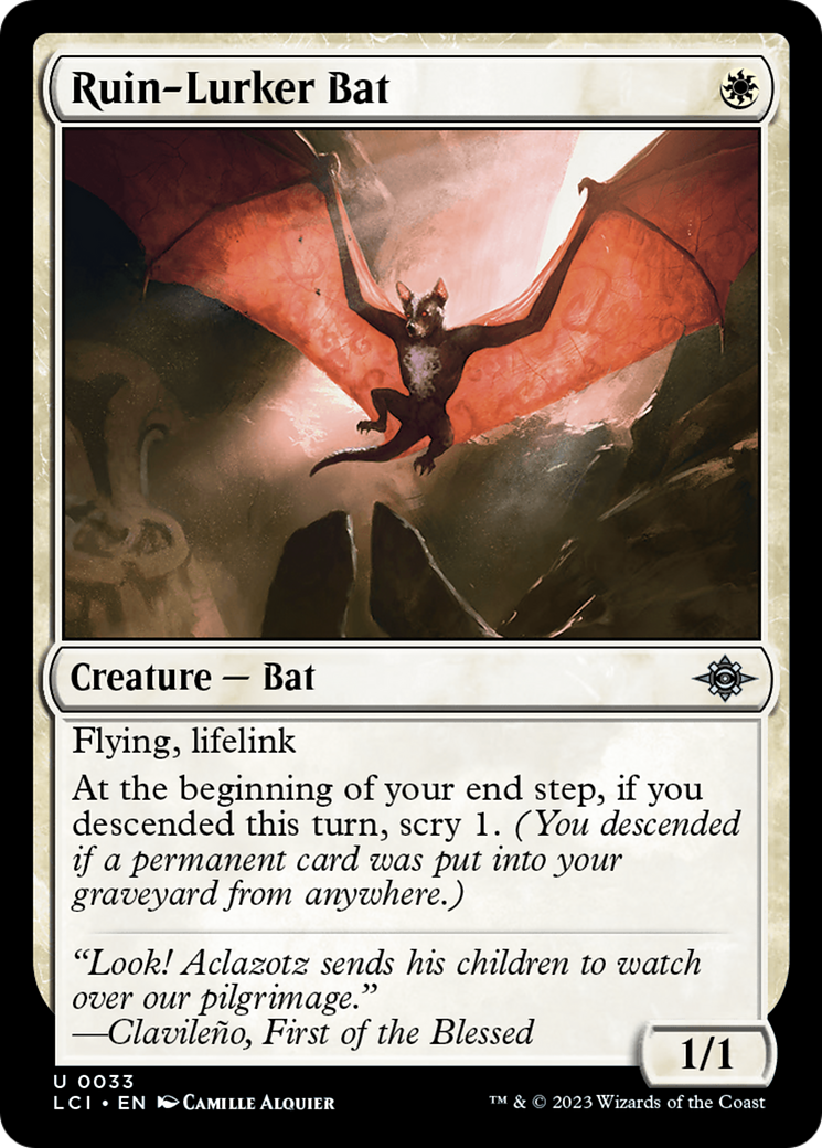 Ruin-Lurker Bat [The Lost Caverns of Ixalan] - Destination Retro