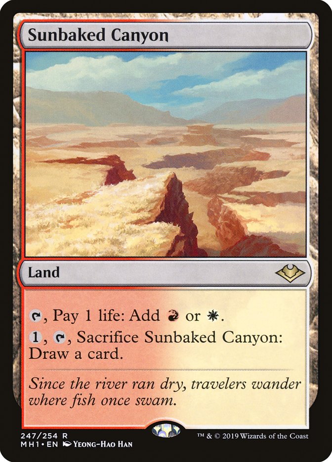 Sunbaked Canyon [Modern Horizons] - Destination Retro