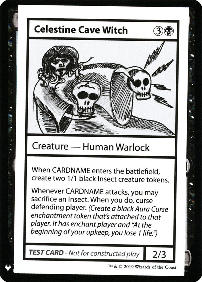 Celestine Cave Witch [Mystery Booster Playtest Cards] - Destination Retro