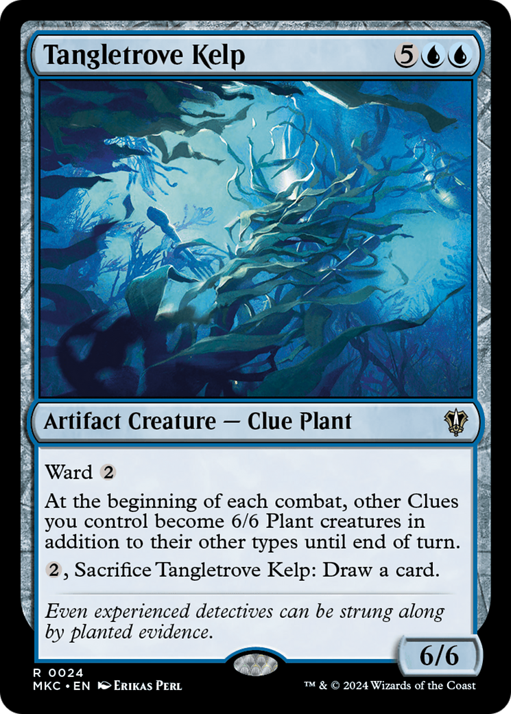 Tangletrove Kelp [Murders at Karlov Manor Commander] - Destination Retro