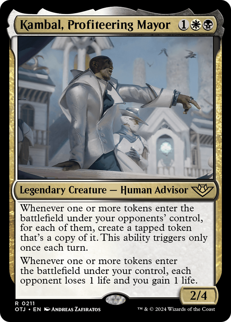 Kambal, Profiteering Mayor [Outlaws of Thunder Junction] - Destination Retro