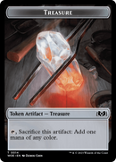 Treasure // Food (0013) Double-Sided Token [Wilds of Eldraine Tokens] - Destination Retro