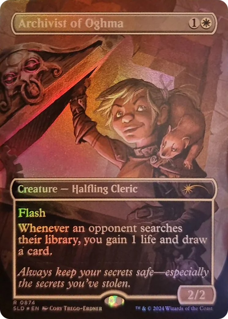 Archivist of Oghma (Rainbow Foil) [Secret Lair Drop Series] - Destination Retro