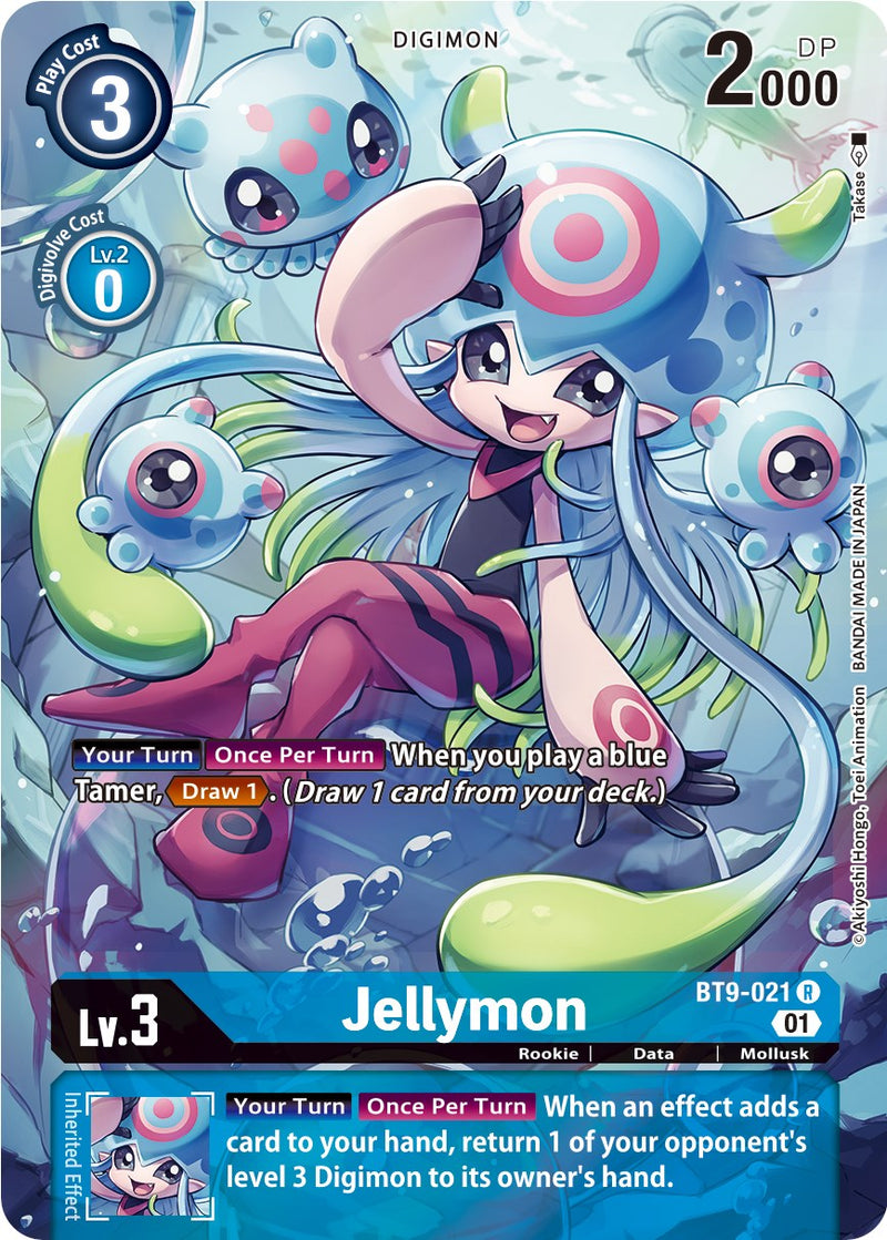 Jellymon [BT9-021] (Alternate Art) [X Record] - Destination Retro