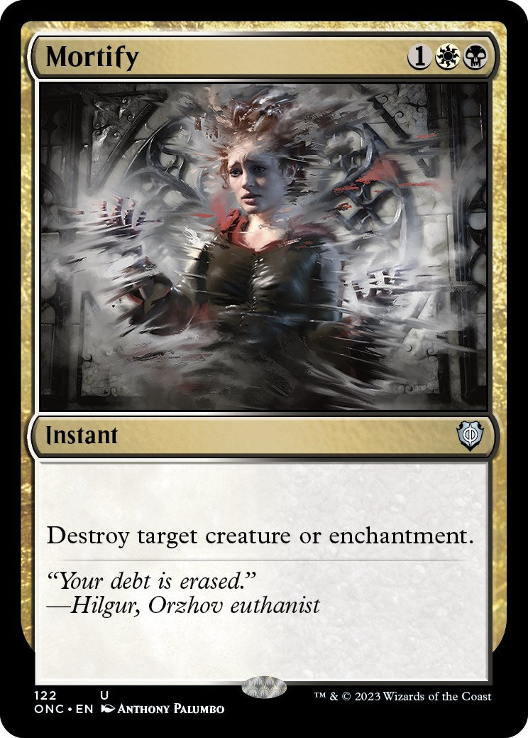 Mortify [Phyrexia: All Will Be One Commander] - Destination Retro