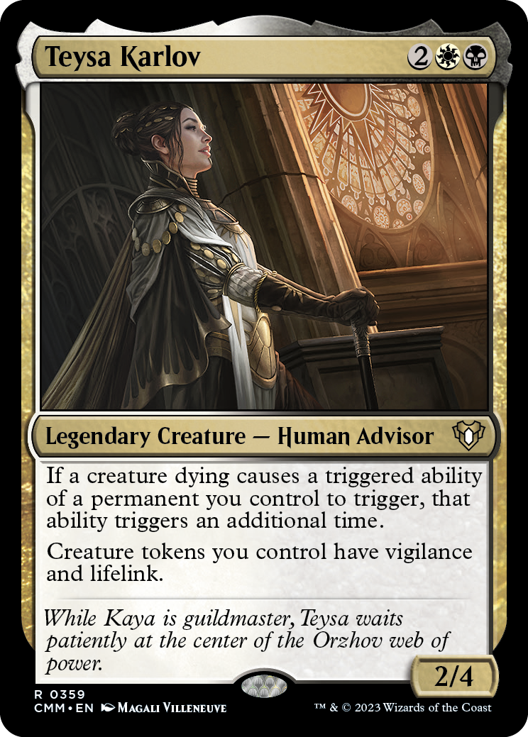 Teysa Karlov [Commander Masters] - Destination Retro