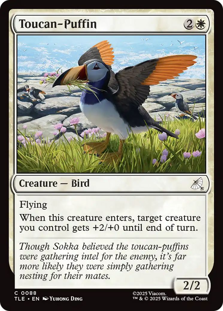 Toucan-Puffin [Avatar: The Last Airbender: Eternal-Legal] - Destination Retro