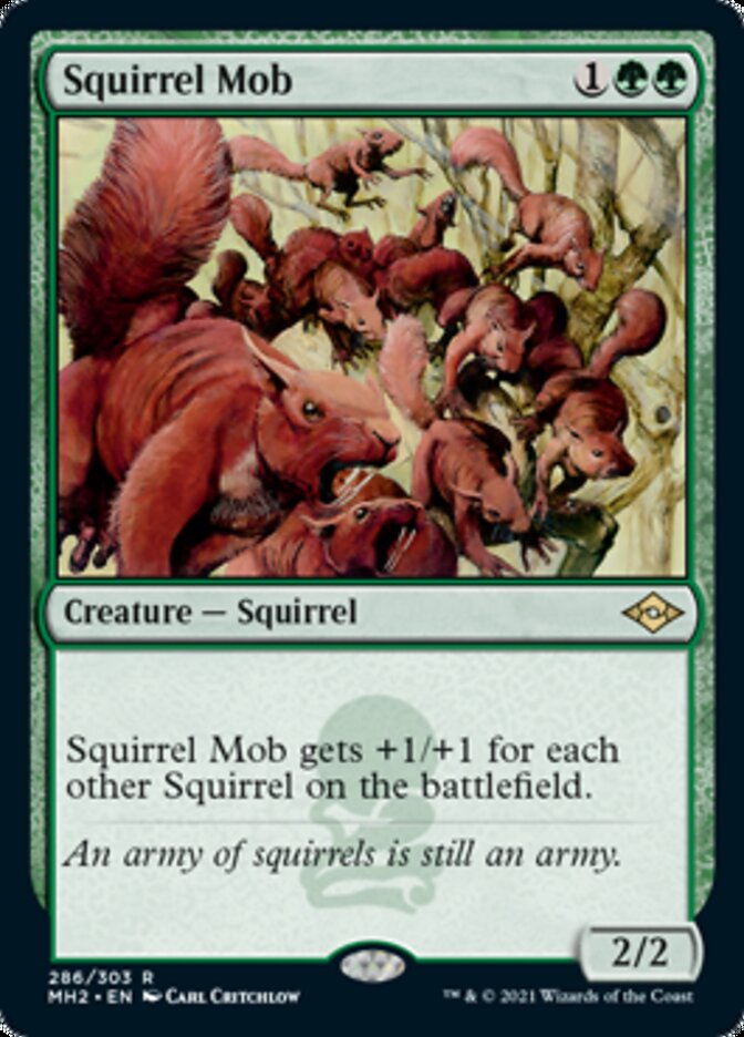 Squirrel Mob (Foil Etched) [Modern Horizons 2] - Destination Retro