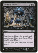 Diabolic Tutor (Oversized) [Eighth Edition Box Topper] - Destination Retro