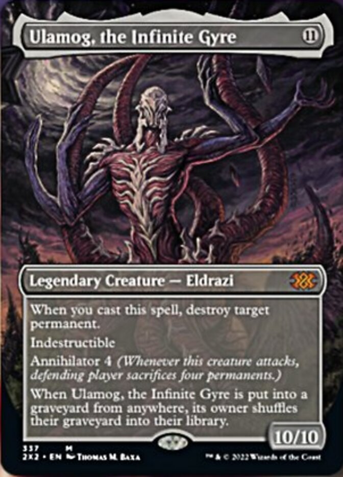 Ulamog, the Infinite Gyre (Borderless Alternate Art) [Double Masters 2022] - Destination Retro