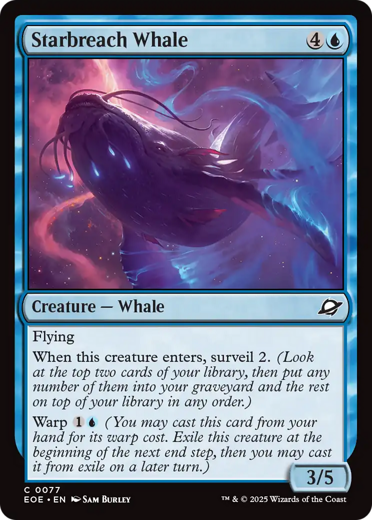 Starbreach Whale [Edge of Eternities] - Destination Retro