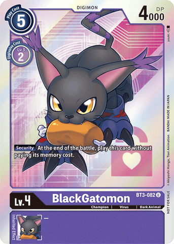 BlackGatomon [BT3-082] (Buy-A-Box Promo) [Release Special Booster Ver.1.5 Promos] - Destination Retro