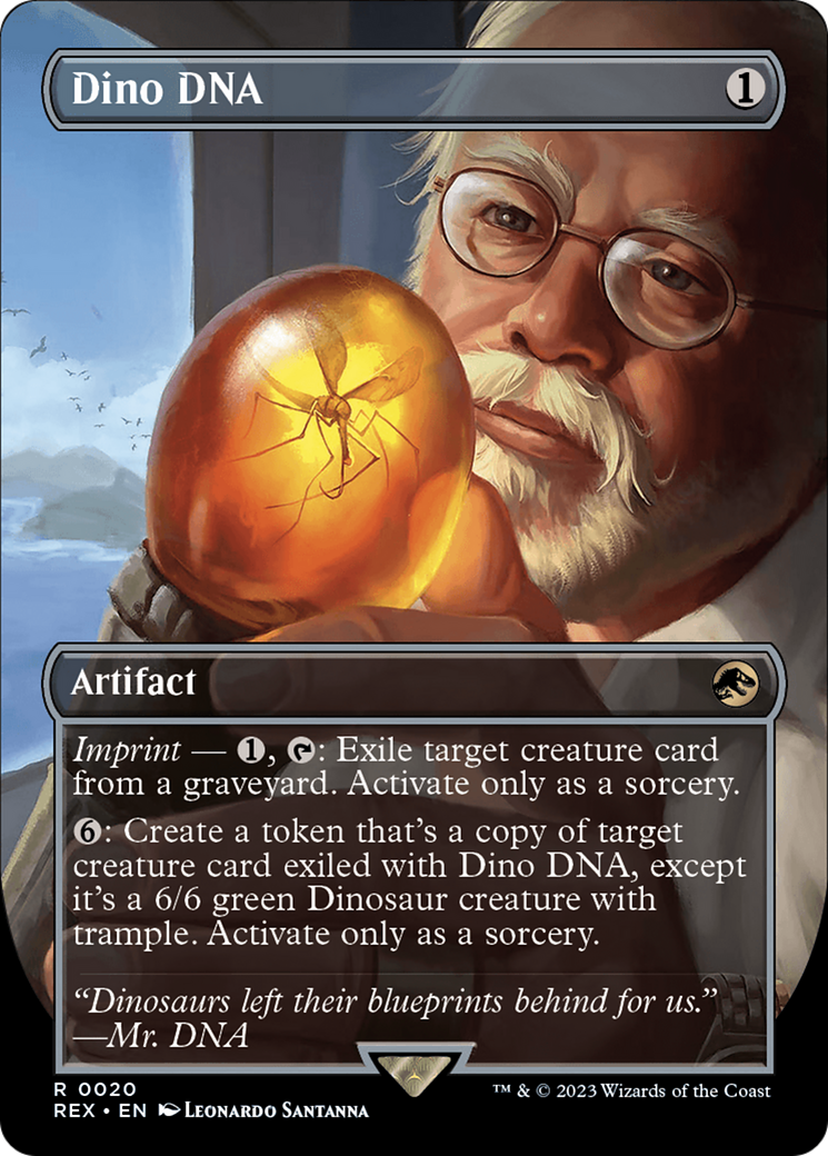 Dino DNA (Borderless) [Jurassic World Collection] - Destination Retro