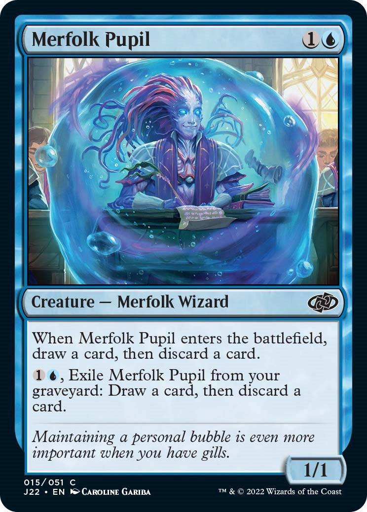 Merfolk Pupil [Jumpstart 2022] - Destination Retro